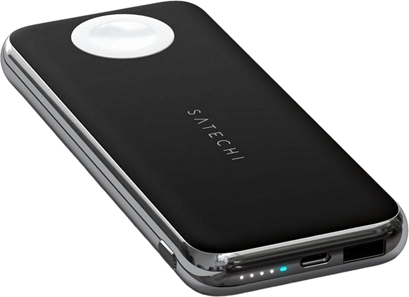 Портативна батарея Satechi Quatro Wireless Charger 10 000 mAh Space Gray